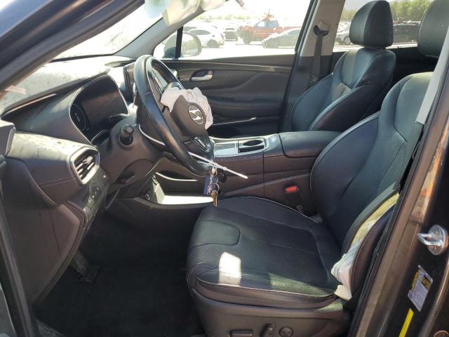5NMS3DAJ8NH428467 - 2022 HYUNDAI SANTA FE SEL رمادي صورة 7