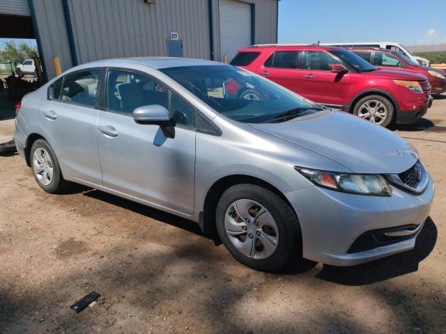 19XFB2F57EE205963 - 2014 HONDA CIVIC LX SILVER photo 4