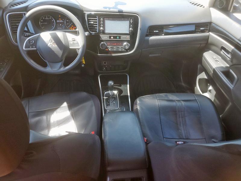 JA4AD2A3XKZ030015 - 2019 MITSUBISHI OUTLANDER ES BLACK photo 8