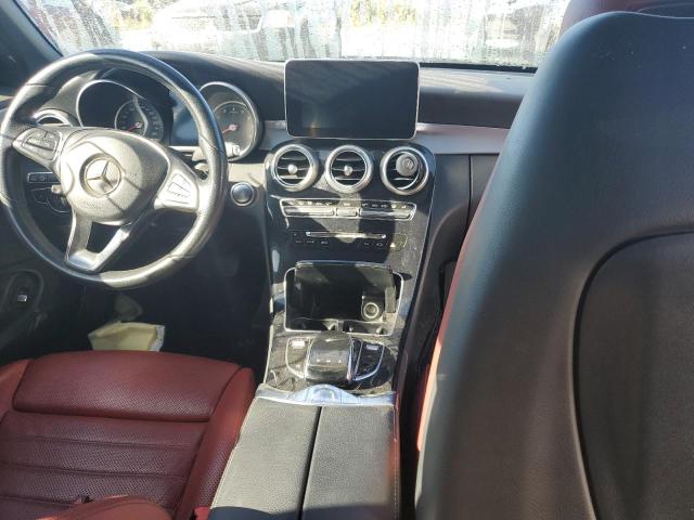 WDDWK4KB4HF535809 - 2017 MERCEDES-BENZ C 300 4MATIC BLACK photo 8