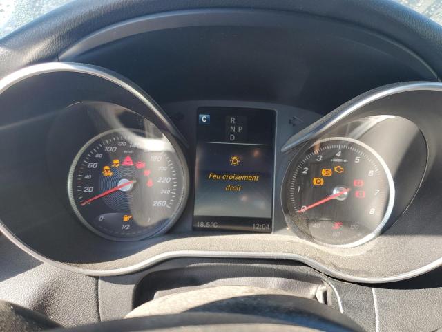 WDDWK4KB4HF535809 - 2017 MERCEDES-BENZ C 300 4MATIC BLACK photo 9