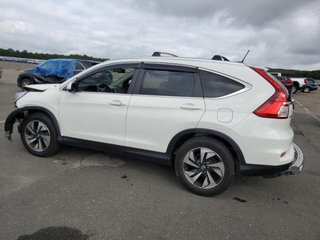 5J6RM4H9XFL069723 - 2015 HONDA CR-V TOURING WHITE photo 2