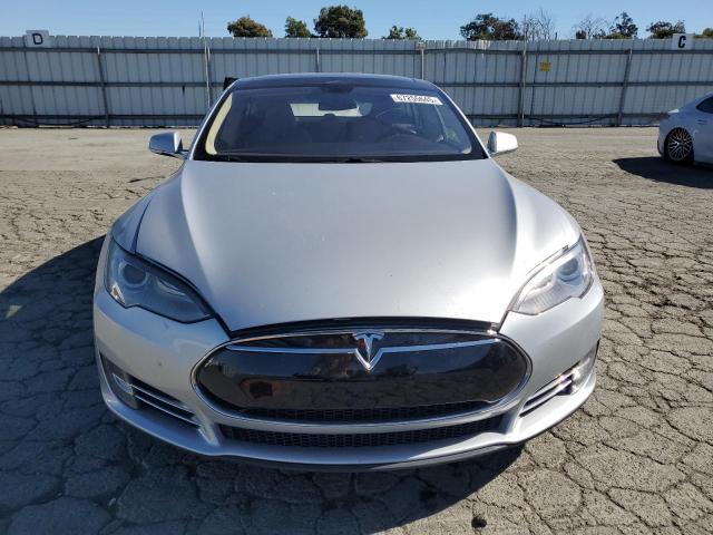 5YJSA1CN3DFP13484 - 2013 TESLA MODEL S SILVER photo 5