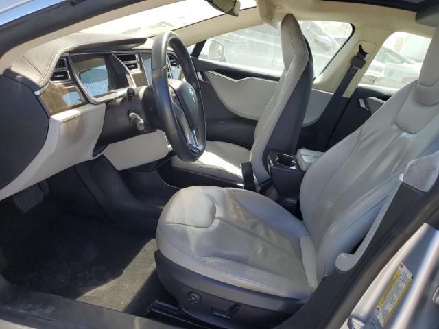 5YJSA1CN3DFP13484 - 2013 TESLA MODEL S SILVER photo 7