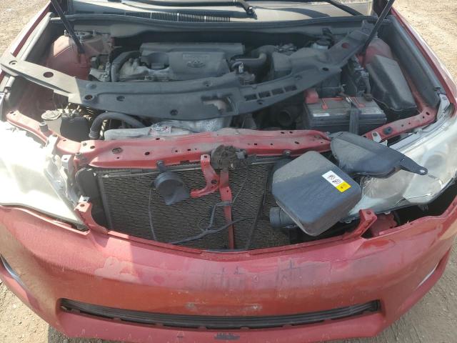 4T4BF1FK2CR204268 - 2012 TOYOTA CAMRY BASE წითელი ფოტო 11