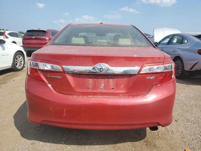 4T4BF1FK2CR204268 - 2012 TOYOTA CAMRY BASE წითელი ფოტო 6