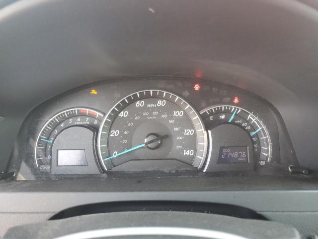 4T4BF1FK2CR204268 - 2012 TOYOTA CAMRY BASE წითელი ფოტო 9