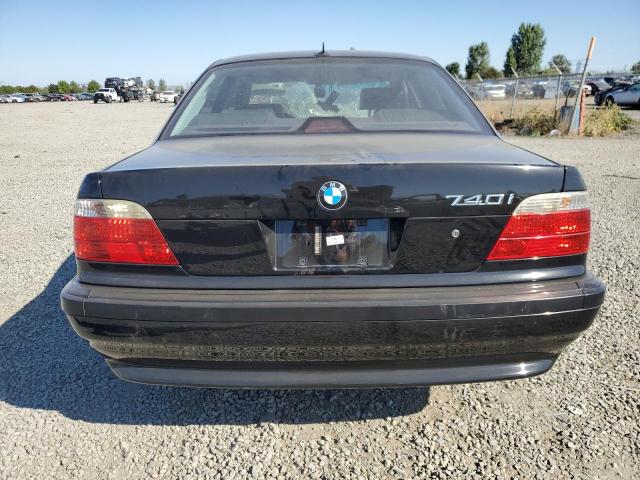 WBAGG83431DN86546 - 2001 BMW 740 I AUTOMATIC BLACK photo 6