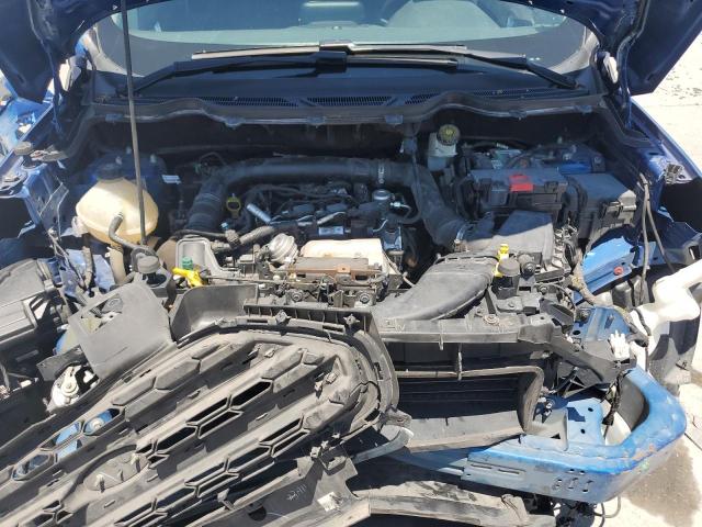 MAJ3S2GE7KC308276 - 2019 FORD ECOSPORT SE Bleu photo 12