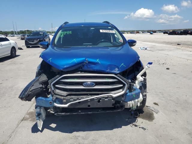 MAJ3S2GE7KC308276 - 2019 FORD ECOSPORT SE Bleu photo 5