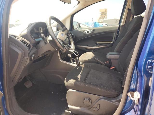 MAJ3S2GE7KC308276 - 2019 FORD ECOSPORT SE Bleu photo 7