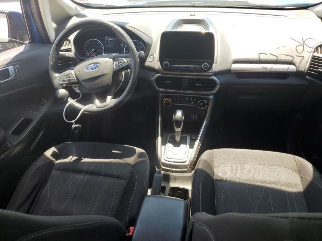 MAJ3S2GE7KC308276 - 2019 FORD ECOSPORT SE Bleu photo 8