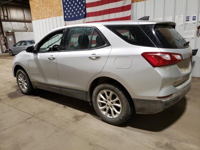 2GNAXREV0J6113603 - 2018 CHEVROLET EQUINOX LS SILVER photo 2