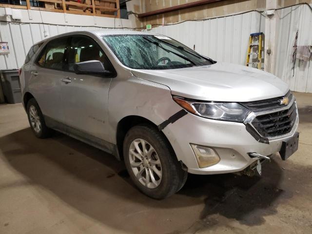 2GNAXREV0J6113603 - 2018 CHEVROLET EQUINOX LS SILVER photo 4