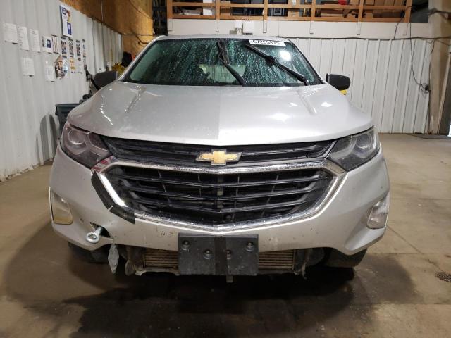 2GNAXREV0J6113603 - 2018 CHEVROLET EQUINOX LS SILVER photo 5