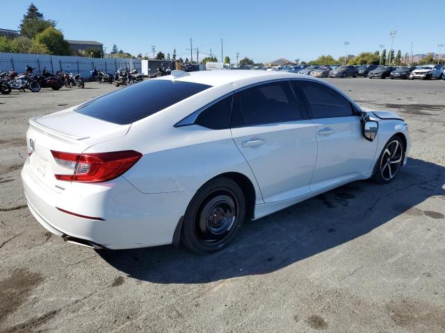 1HGCV1F32JA121633 - 2018 HONDA ACCORD SPORT WHITE photo 3