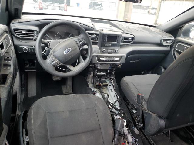 1FM5K8AB3MGA65173 - 2021 FORD EXPLORER POLICE INTERCEPTOR Серебристый фото 8