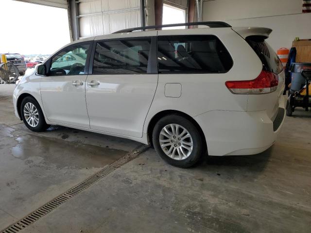 5TDYK3DC1CS279589 - 2012 TOYOTA SIENNA XLE 白色 照片 2