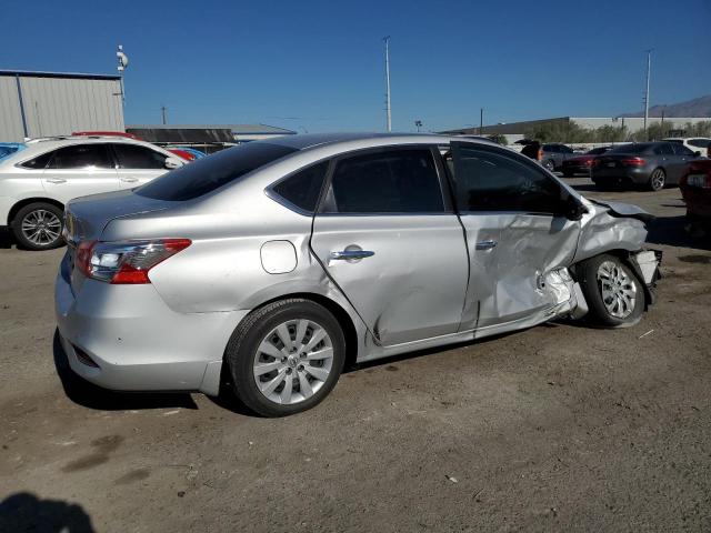 3N1AB7AP3KY456170 - 2019 NISSAN SENTRA S SILVER photo 3