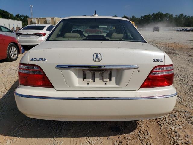 JH4KA96614C004695 - 2004 ACURA 3.5RL WHITE photo 6