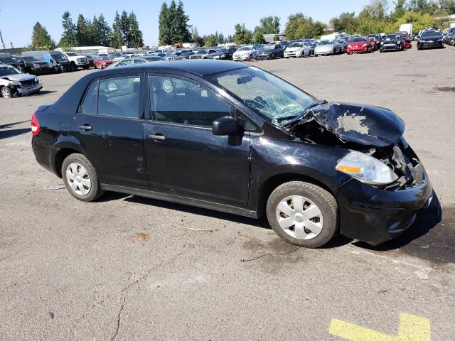 3N1CC11E19L484493 - 2009 NISSAN VERSA S BLACK photo 4