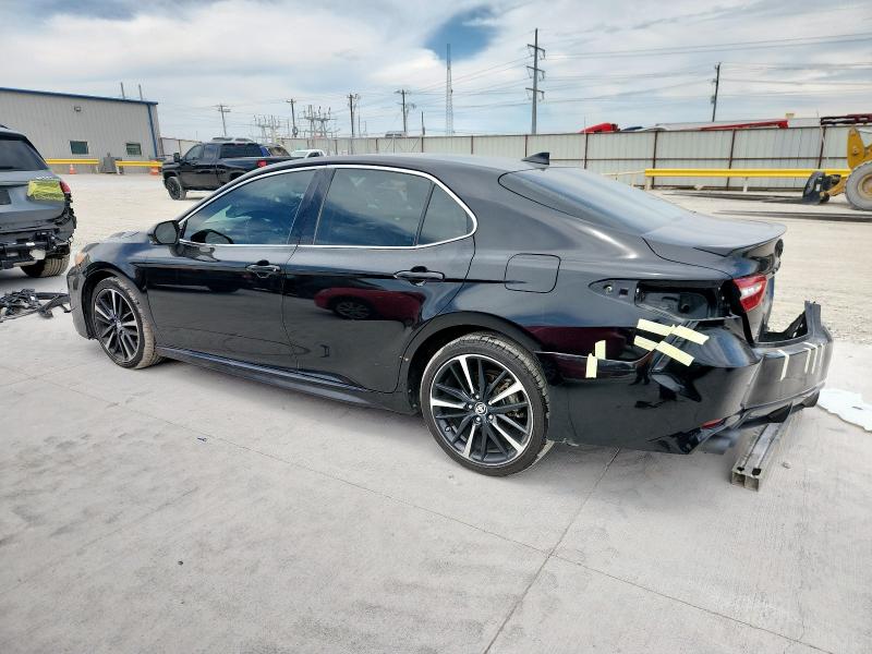 4T1B61HK9KU847156 - 2019 TOYOTA CAMRY XSE BLACK photo 2