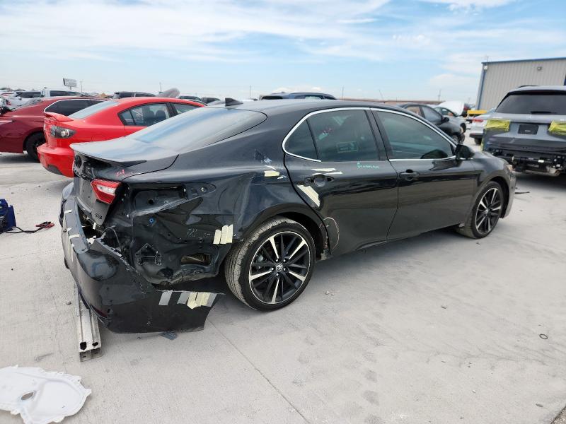 4T1B61HK9KU847156 - 2019 TOYOTA CAMRY XSE BLACK photo 3