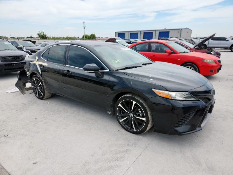 4T1B61HK9KU847156 - 2019 TOYOTA CAMRY XSE BLACK photo 4