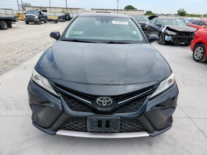 4T1B61HK9KU847156 - 2019 TOYOTA CAMRY XSE BLACK photo 5