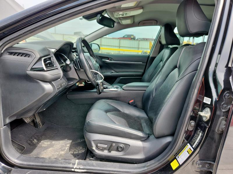 4T1B61HK9KU847156 - 2019 TOYOTA CAMRY XSE BLACK photo 7