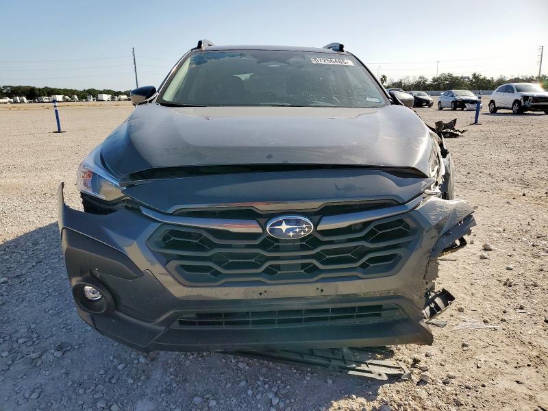 JF2GUADC0RH371205 - 2024 SUBARU CROSSTREK PREMIUM CHARCOAL photo 5