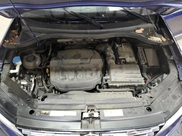 3VV2B7AX0MM047184 - 2021 VOLKSWAGEN TIGUAN SE Mavi fotoğraf 12