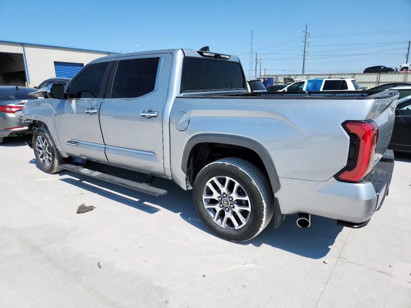 5TFMA5DB3RX216629 - 2024 TOYOTA TUNDRA CREWMAX PLATINUM Plata foto 2