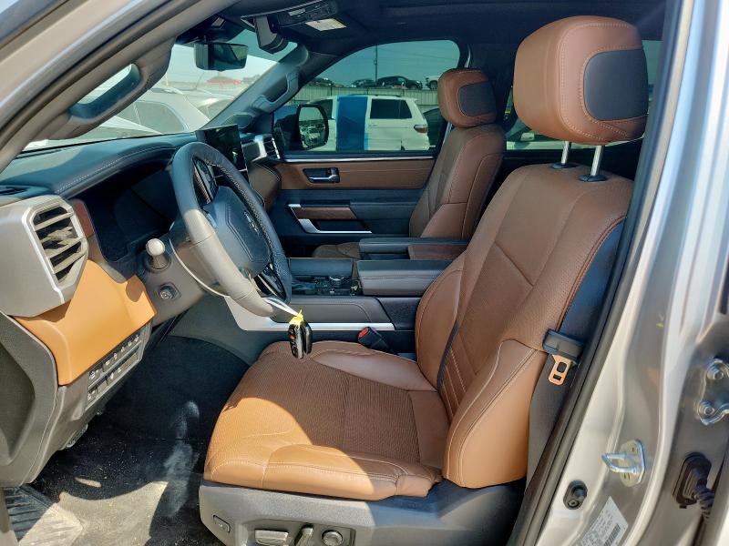 5TFMA5DB3RX216629 - 2024 TOYOTA TUNDRA CREWMAX PLATINUM Plata foto 7