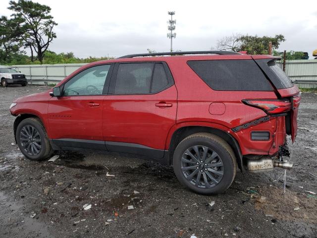 1GNEVJKW3PJ178415 - 2023 CHEVROLET TRAVERSE RS RED photo 2