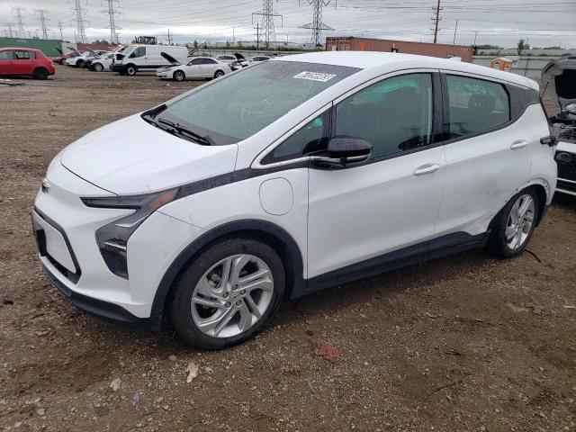 1G1FW6S08P4137448 - 2023 CHEVROLET BOLT EV 1LT WHITE photo 1