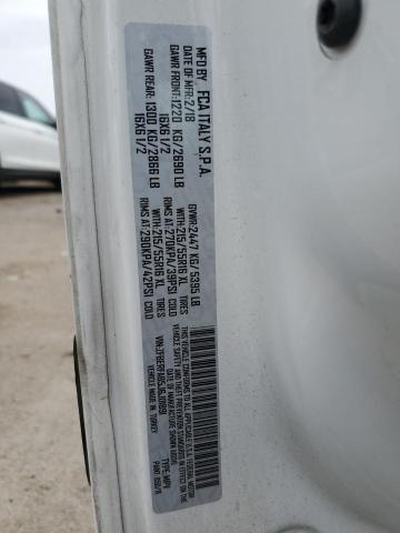 ZFBERFAB5J6J01891 - 2018 RAM PROMASTER თეთრი ფოტო 13