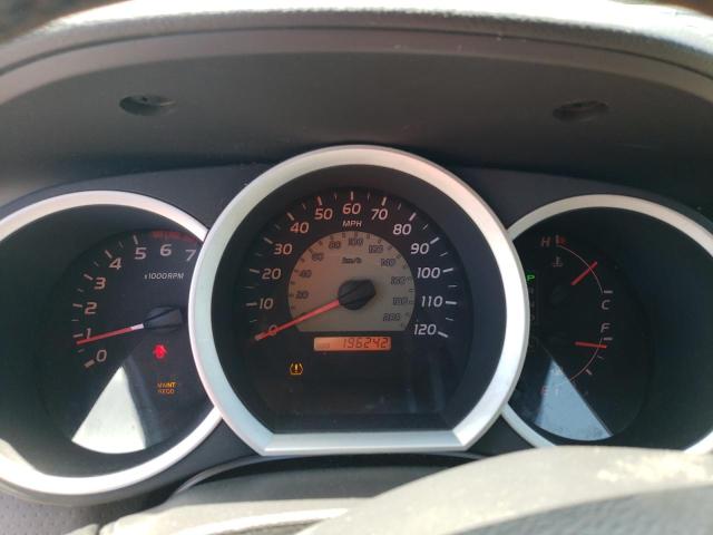 3TMJU62N08M055691 - 2008 TOYOTA TACOMA DOUBLE CAB PRERUNNER BLACK photo 9