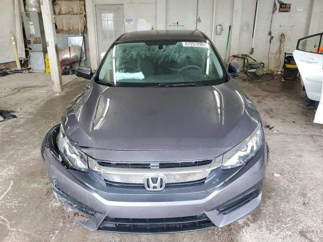 19XFC2F7XGE029265 - 2016 HONDA CIVIC EX GRAY photo 5