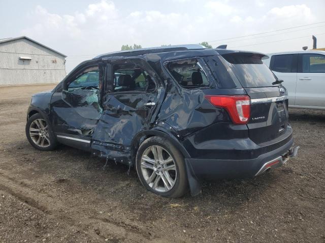1FM5K8FH7HGC09343 - 2017 FORD EXPLORER LIMITED 黑色 照片 2