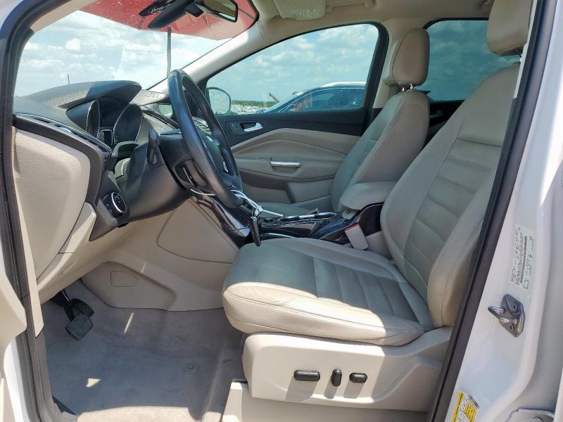 1FMCU0J91GUC91489 - 2016 FORD ESCAPE TITANIUM WHITE photo 7