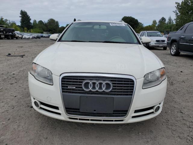 WAUKF78E56A105150 - 2006 AUDI A4 2.0T AVANT QUATTRO WHITE photo 5