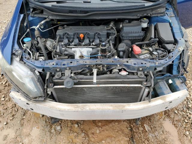 19XFB2F58DE079269 - 2013 HONDA CIVIC LX BLUE photo 11
