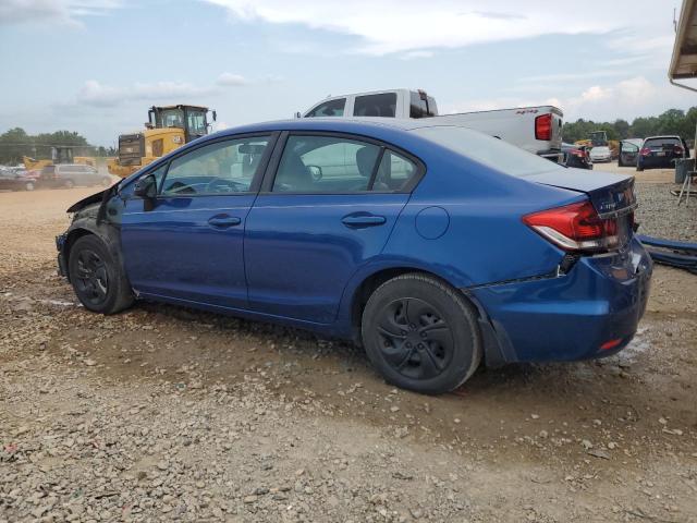 19XFB2F58DE079269 - 2013 HONDA CIVIC LX BLUE photo 2