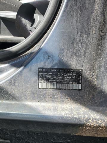 3VWBM7BU7NM033844 - 2022 VOLKSWAGEN JETTA SPORT Szary zdjęcie 12