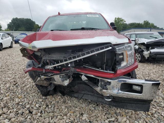 1FTEW1E51JFE12506 - 2018 FORD F150 SUPERCREW RED photo 5