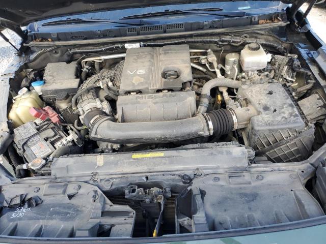 1N6ED1EK5NN684352 - 2022 NISSAN FRONTIER S GREEN photo 11