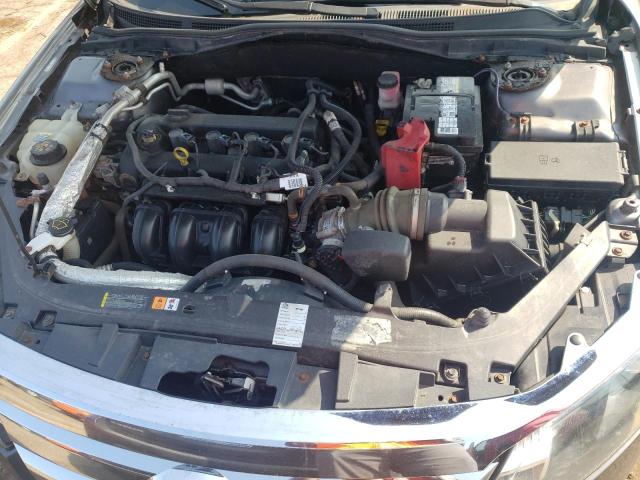 3FAHP0JA9CR319414 - 2012 FORD FUSION SEL GRAY photo 11