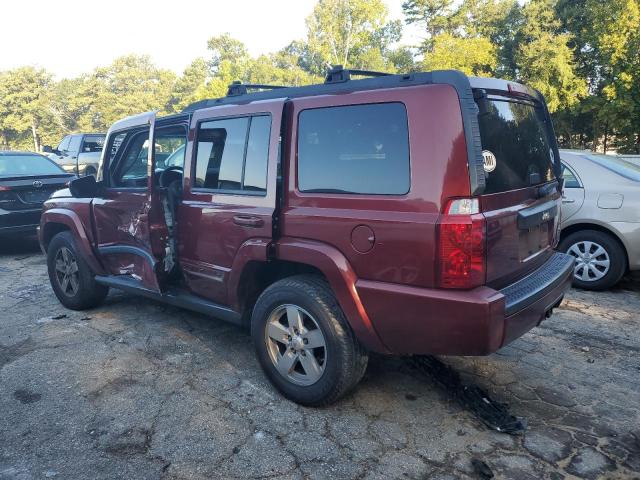 1J8HH48P37C679266 - 2007 JEEP COMMANDER BURGUNDY photo 2