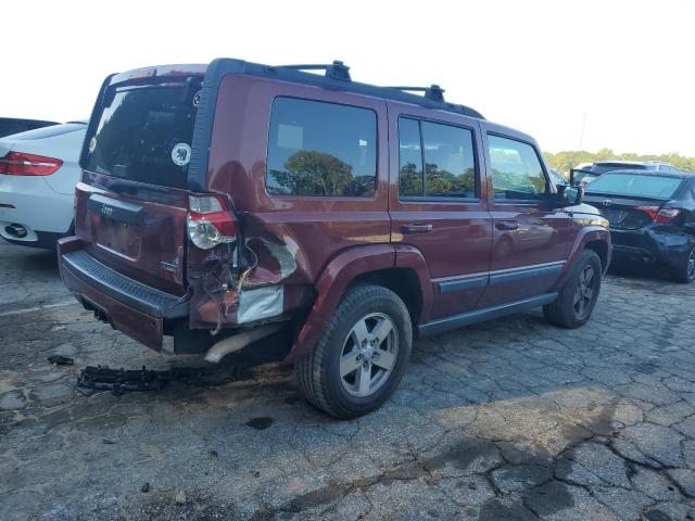 1J8HH48P37C679266 - 2007 JEEP COMMANDER BURGUNDY photo 3